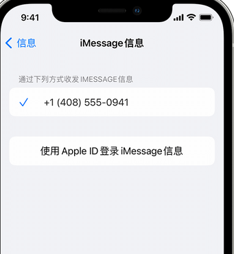 正定apple维修iPhone上无法正常发送iMessage信息