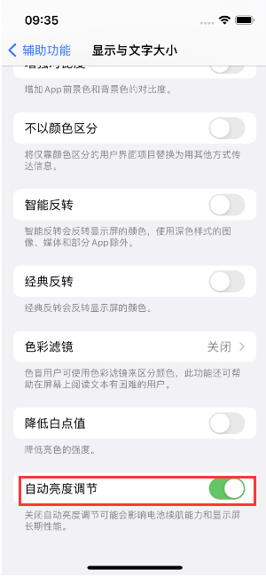 正定苹果15维修店分享iPhone 15 Pro系列屏幕亮度 