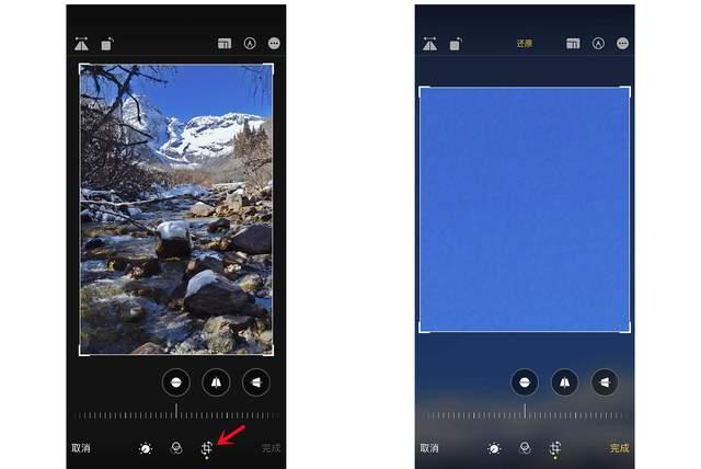 正定苹果手机维修分享iPhone手机如何使用裁剪功能隐藏照片 